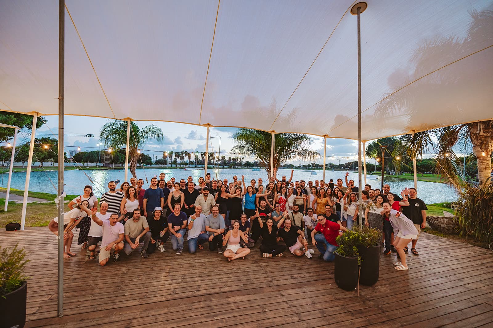 Team celebration party